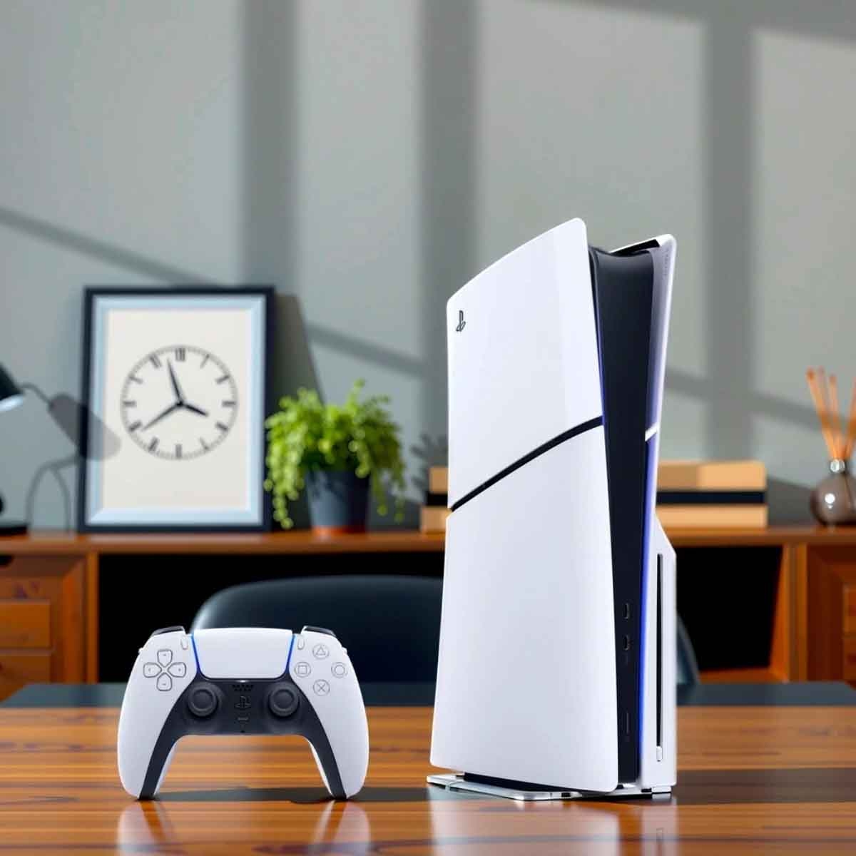 سوني بلايستيشن 5 قرص بلو-راي (نسخة السعودية) مع 2 وحدة تحكم (أبيض/أحمر) + حزمة إف سي 26