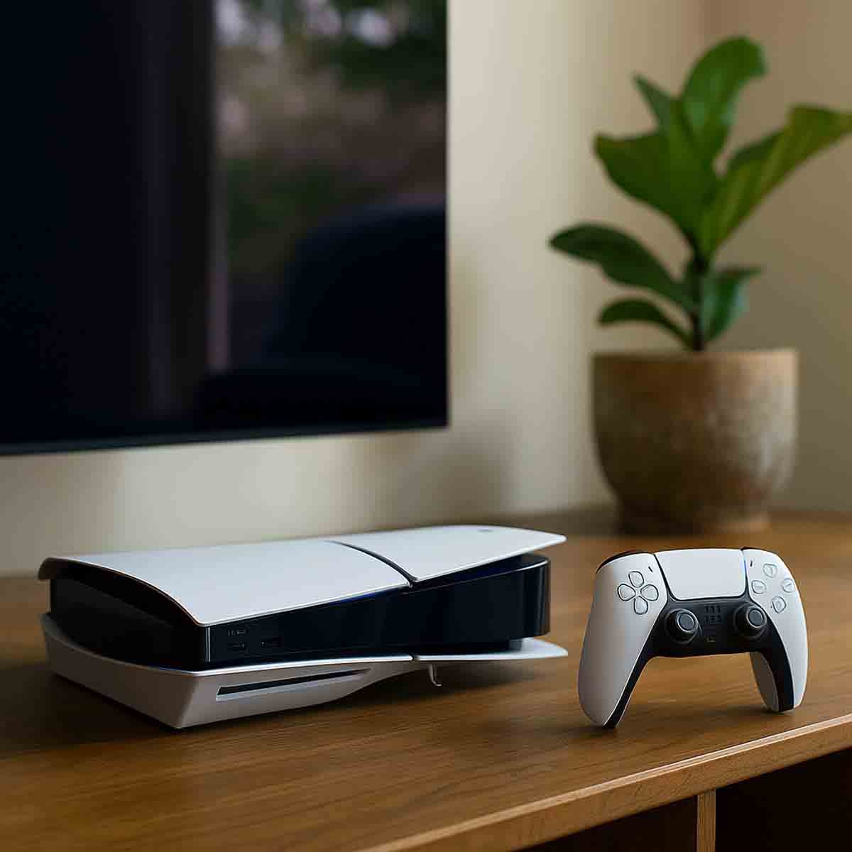 سوني بلاي ستيشن 5 سليم إصدار القرص مع لعبة EA FC 24 إصدار السعودية