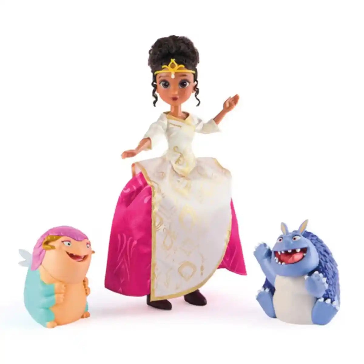 سبلباوند دمية أميرة إيليان 24 إنش مع وحوش قابلة للجمع للبنات، 5-7 سنوات، عدد 3