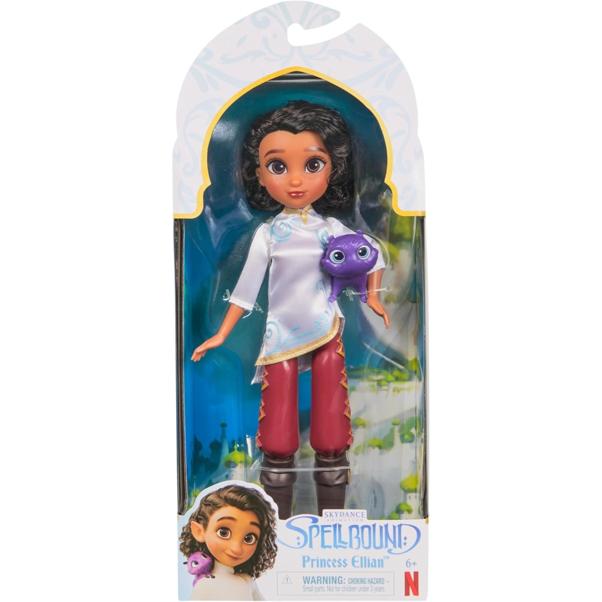 سبلباوند دمية أميرة إيليان القابلة للجمع 9.5 إنش للجنسين، 5-7 سنوات