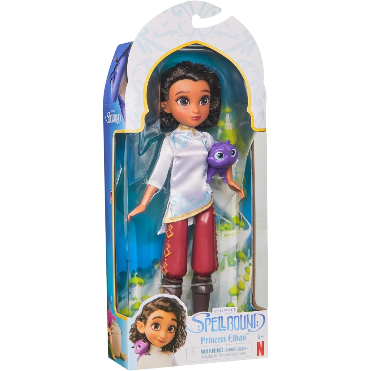 سبلباوند دمية أميرة إيليان القابلة للجمع 9.5 إنش للجنسين، 5-7 سنوات