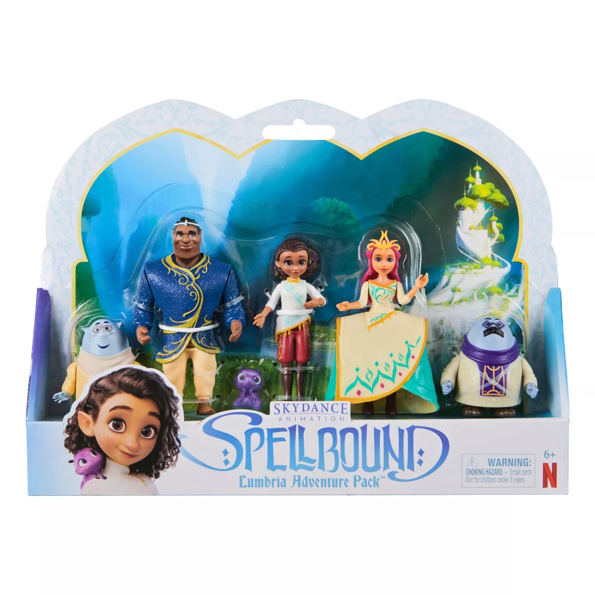 سبيلباوند مجموعة مغامرة لومبريا مع 6 مجموعات مجسمات حركة قابلة للجمع للجنسين، 5-7 سنوات