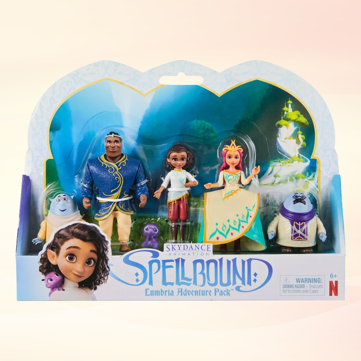 سبيلباوند مجموعة مغامرة لومبريا مع 6 مجموعات مجسمات حركة قابلة للجمع للجنسين، 5-7 سنوات