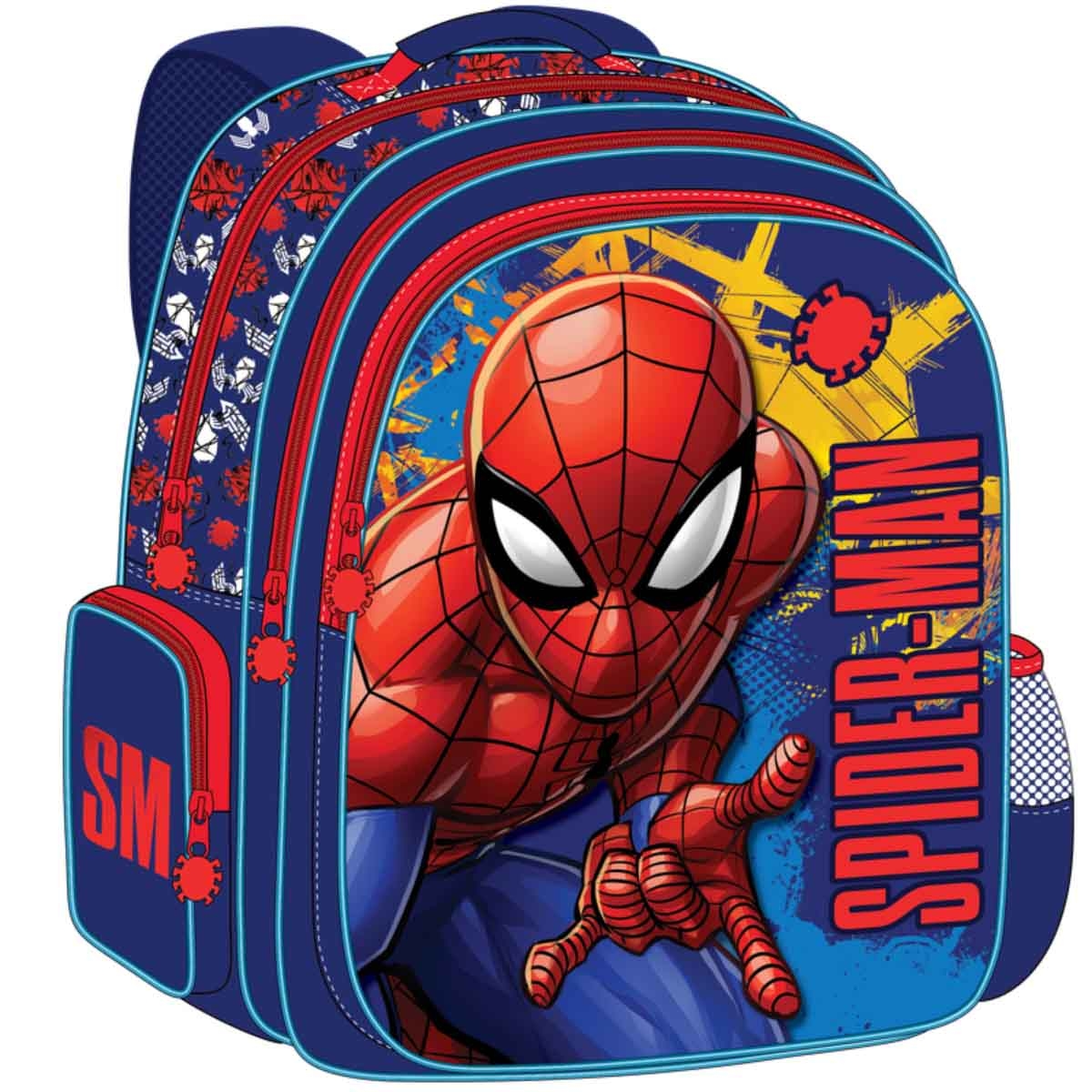 سبايدر مان حقيبة ظهر مارفل بتصميم كلاسيكي مقاس 18 انش