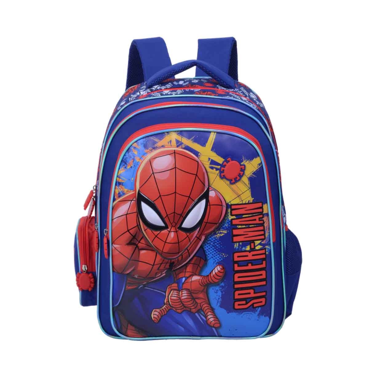 سبايدر مان حقيبة ظهر مارفل بتصميم كلاسيكي مقاس 18 انش