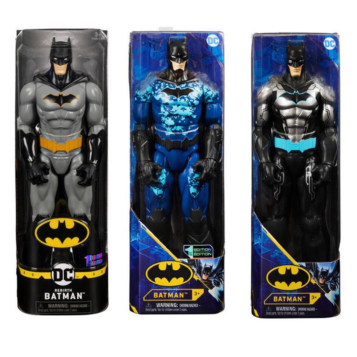 سبين ماستر مجسمات حركة باتمان ريبرث 12 إنش متنوعة للجنسين، 3-4 سنوات