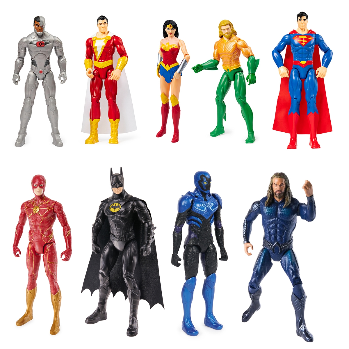 دي سي كوميكس 12 إنش دي سي يونيفرس مجموعة فيقرات حركة للجنسين، من عمر 3 إلى 4 سنوات
