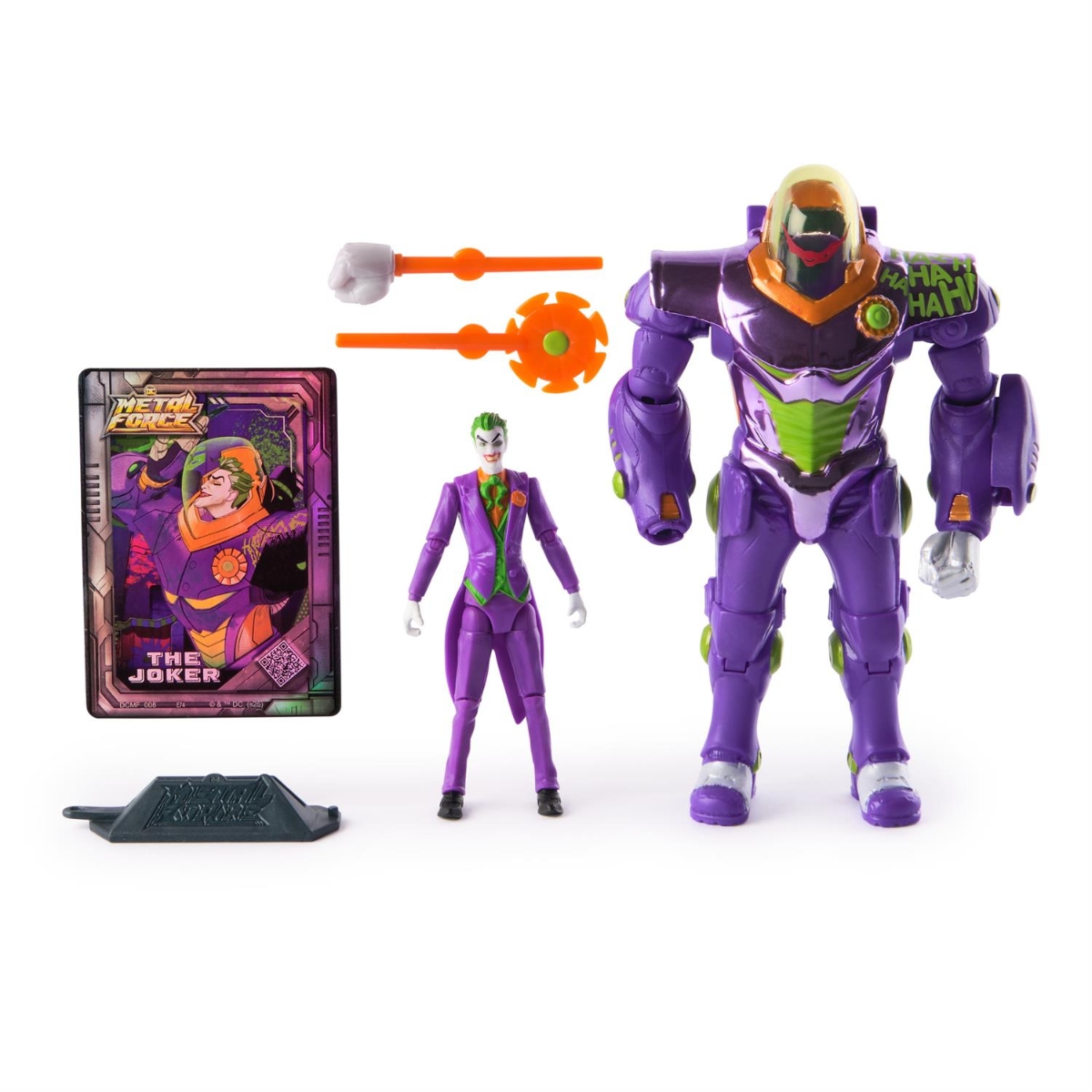 سبين ماستر مجموعة لعب مجسمات حركة باتمان ميتال فورس متنوعة للجنسين، 5-7 سنوات