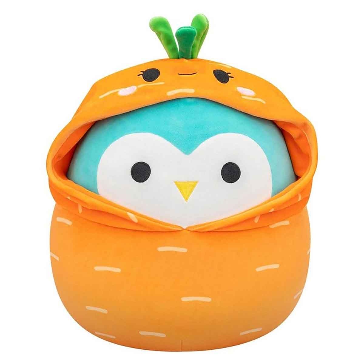 سكويشمالوز مجموعة 12 انش ونستون البومة عيد الفصح مع 12 انش إيمي الكتكوت بقلنسوة البقرة لعبة محشوة للجنسين عمر 3-4 سنوات