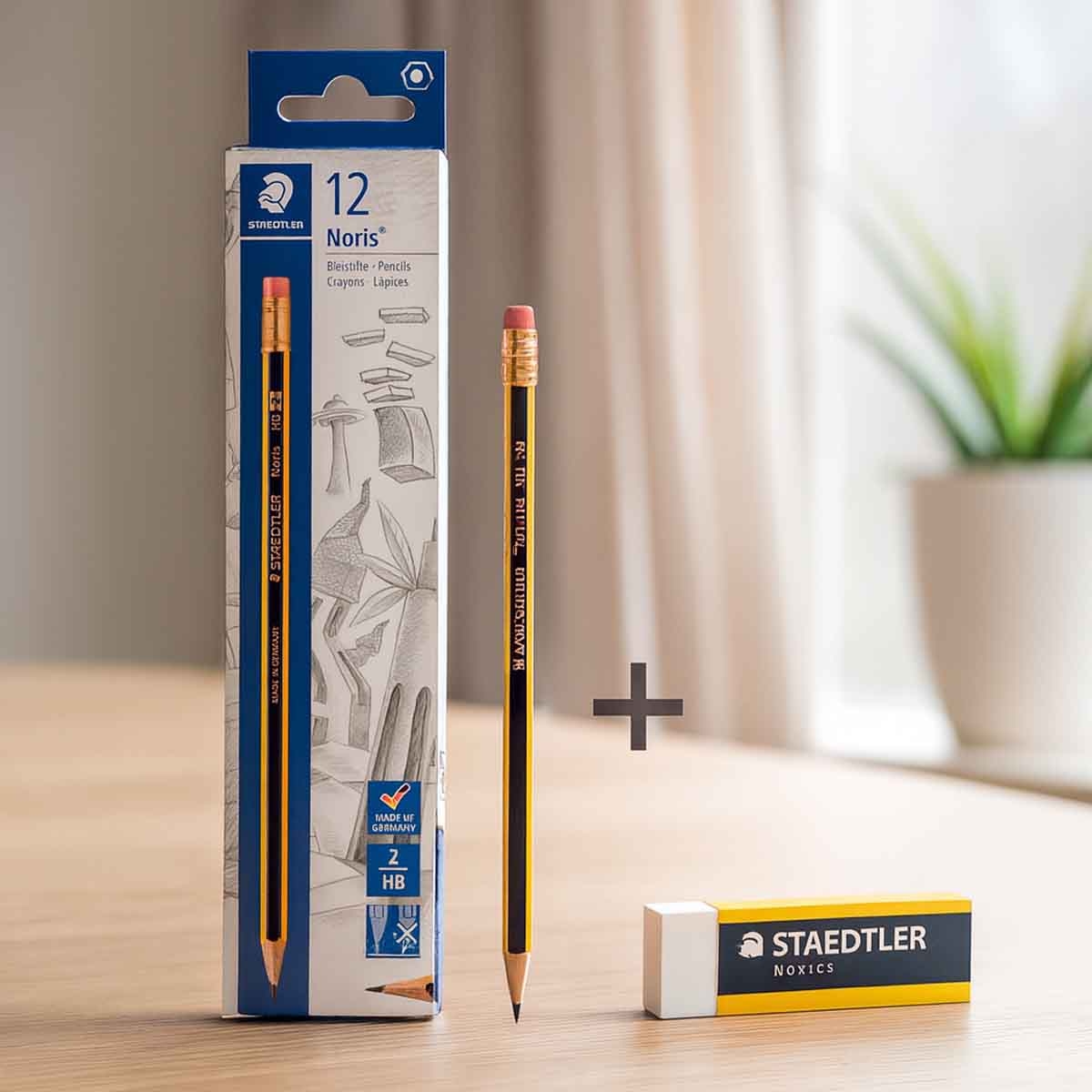 ستيدلر مجموعة أقلام مع ممحاة (3-4 سنوات)