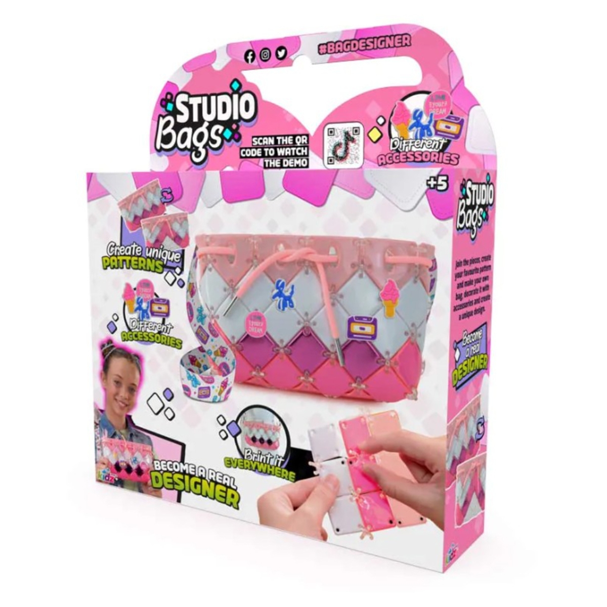 ستوديو باغ مجموعة DIY متوسط الحجم للبنات، 5-7 سنوات