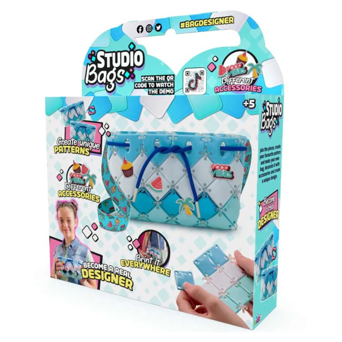 ستوديو باغ مجموعة DIY متوسط الحجم للبنات، 5-7 سنوات