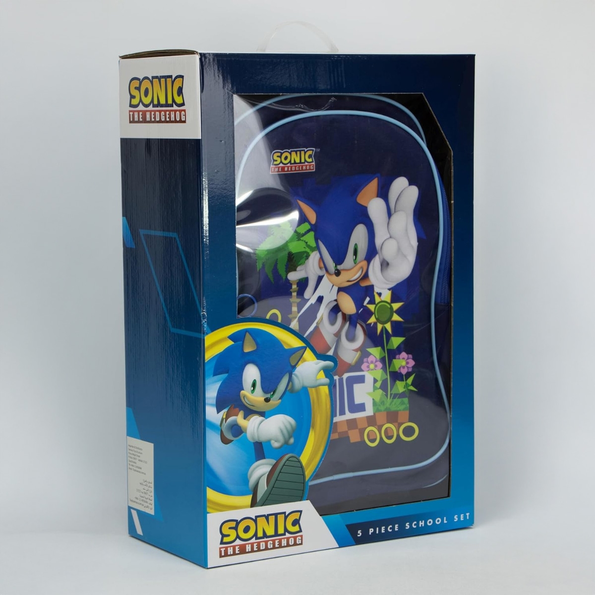 سنس بي تي إس مجموعة مدرسية 5 في 1 ديزني سونيك للجنسين، من عمر 5 إلى 7 سنوات