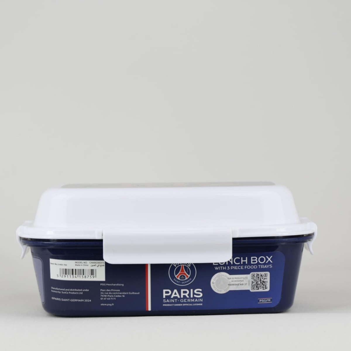 سنس بي تي إس باريس سان جيرمان مجموعة من صندوق غداء وزجاجة ماء