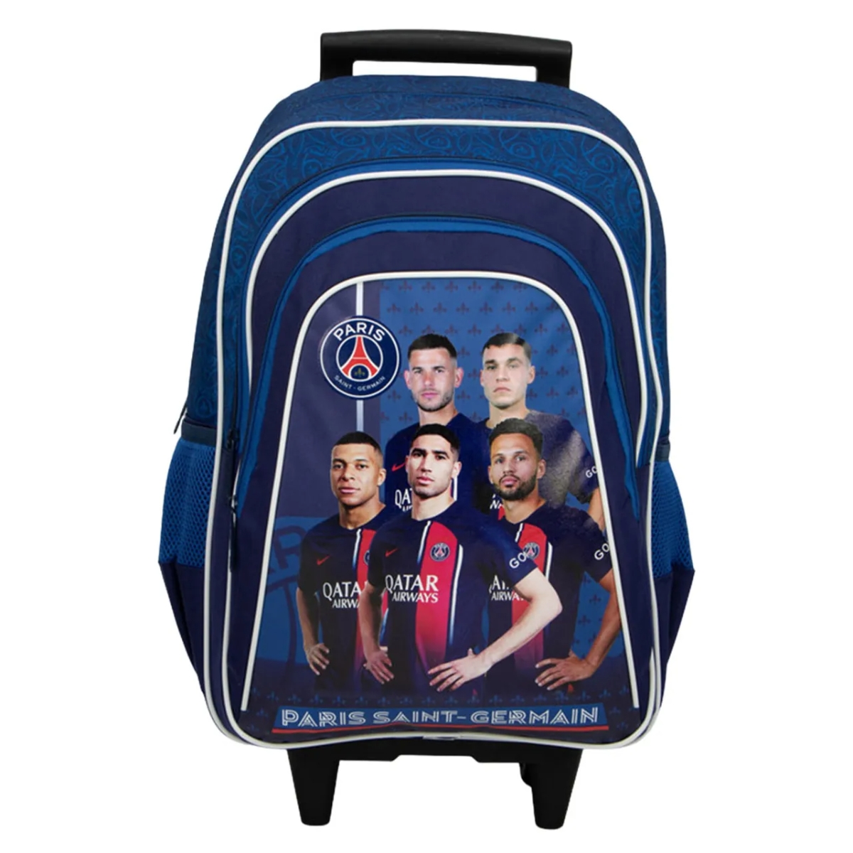 سنس حقيبة ظهر بعجلات BTS باريس سان جيرمان للأولاد، 3-4 سنوات