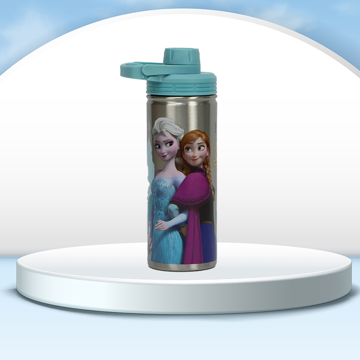 سنس بي تي اس زجاجة ماء ديزني فروزن S-4150FRZ للجنسين، 3-4 سنوات