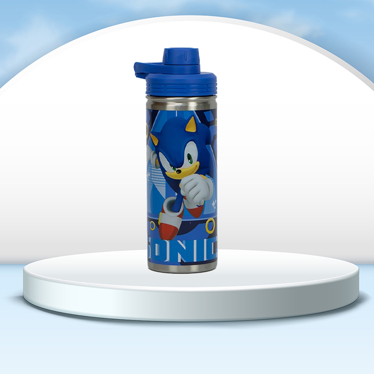 سنس بي تي اس زجاجة ماء ديزني سونيك S-4150SOM للجنسين، 3-4 سنوات