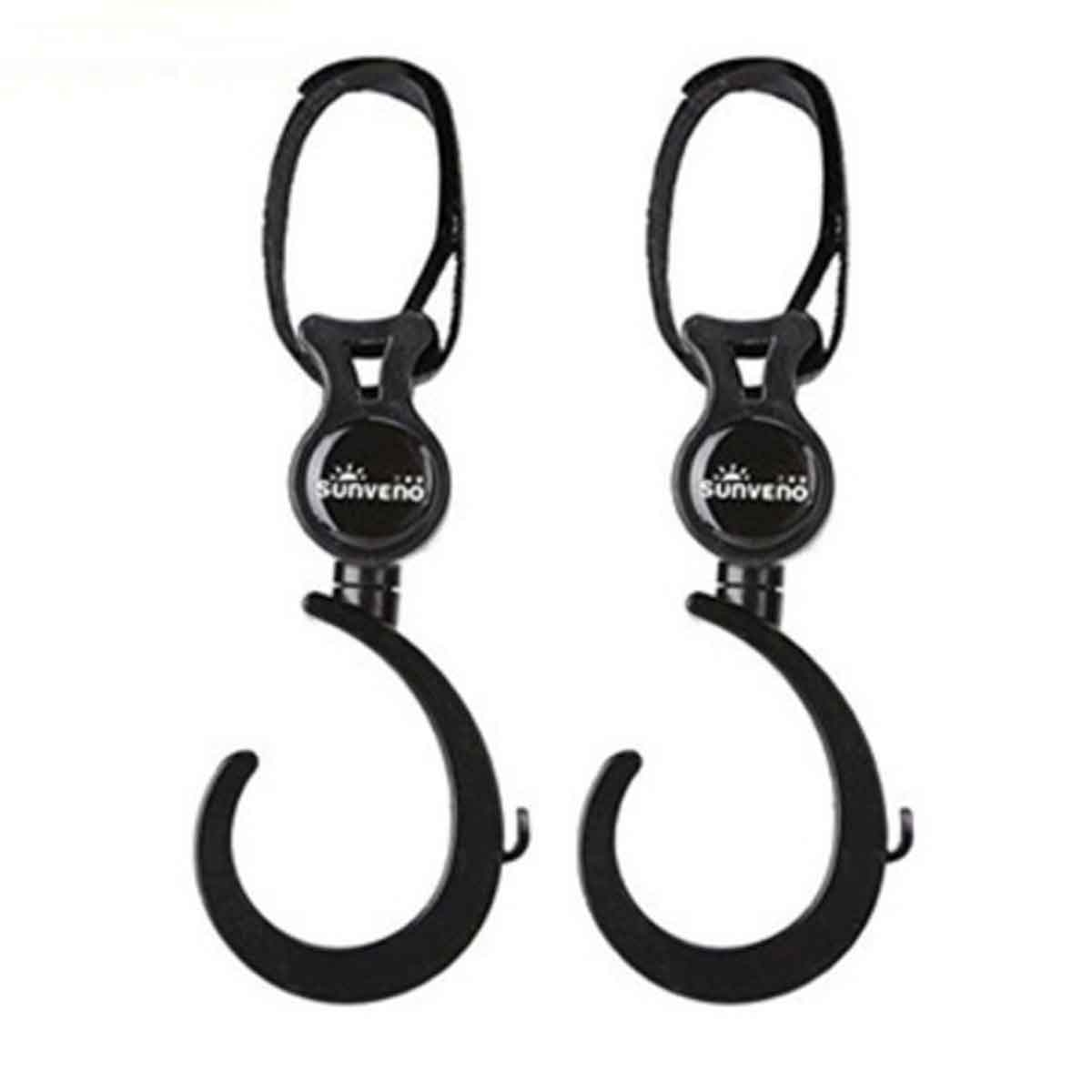 صنفينو حقيبة حفاضات نوفا زرقاء مع خطافات للعربة