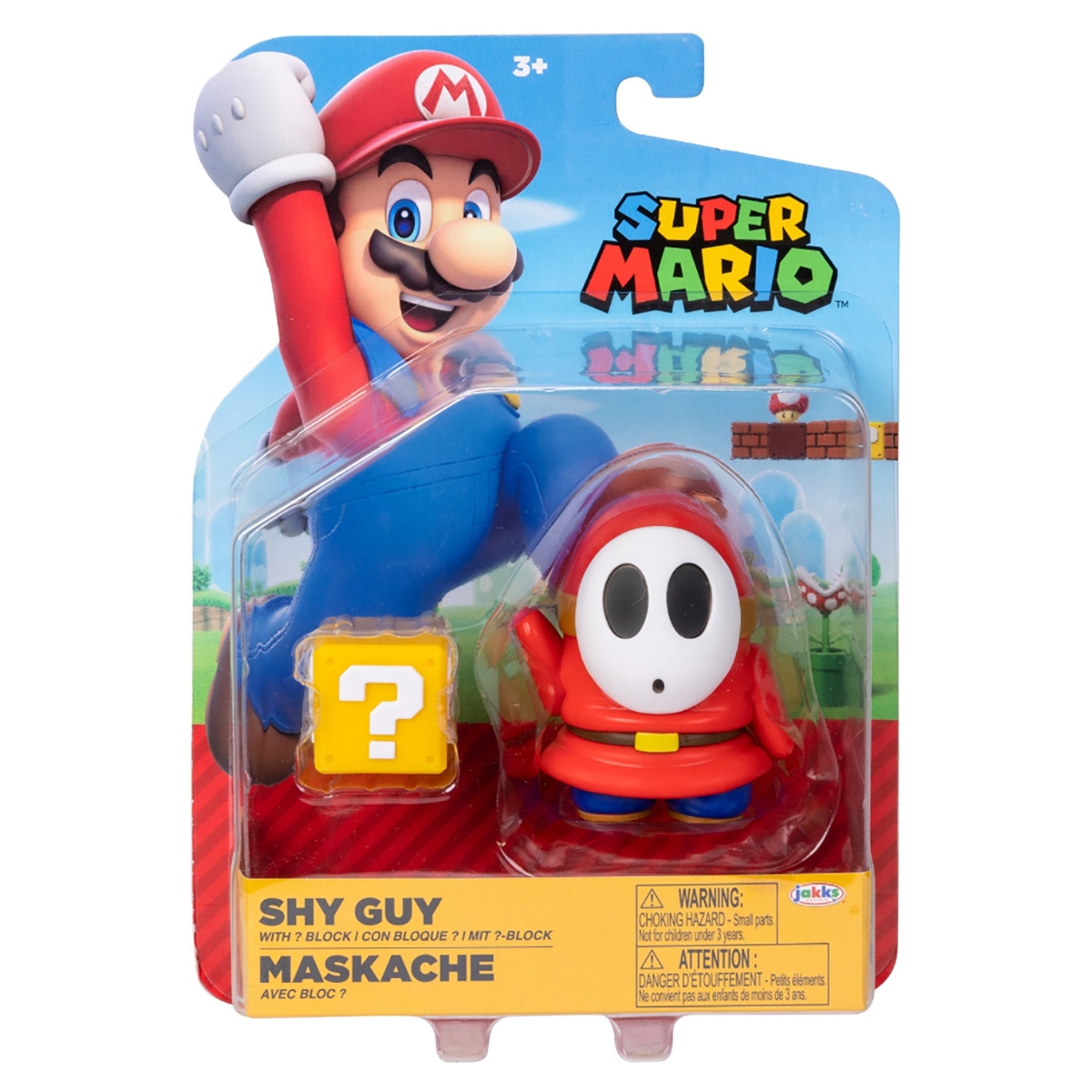 سوبر ماريو مجسم حركة منوع 4 إنش ويف 35 للجنسين، 3-4 سنوات