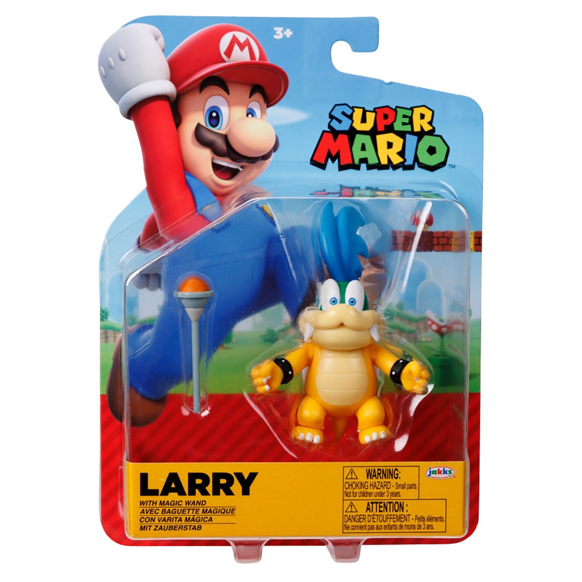 سوبر ماريو مجسم حركة منوع 4 إنش ويف 35 للجنسين، 3-4 سنوات