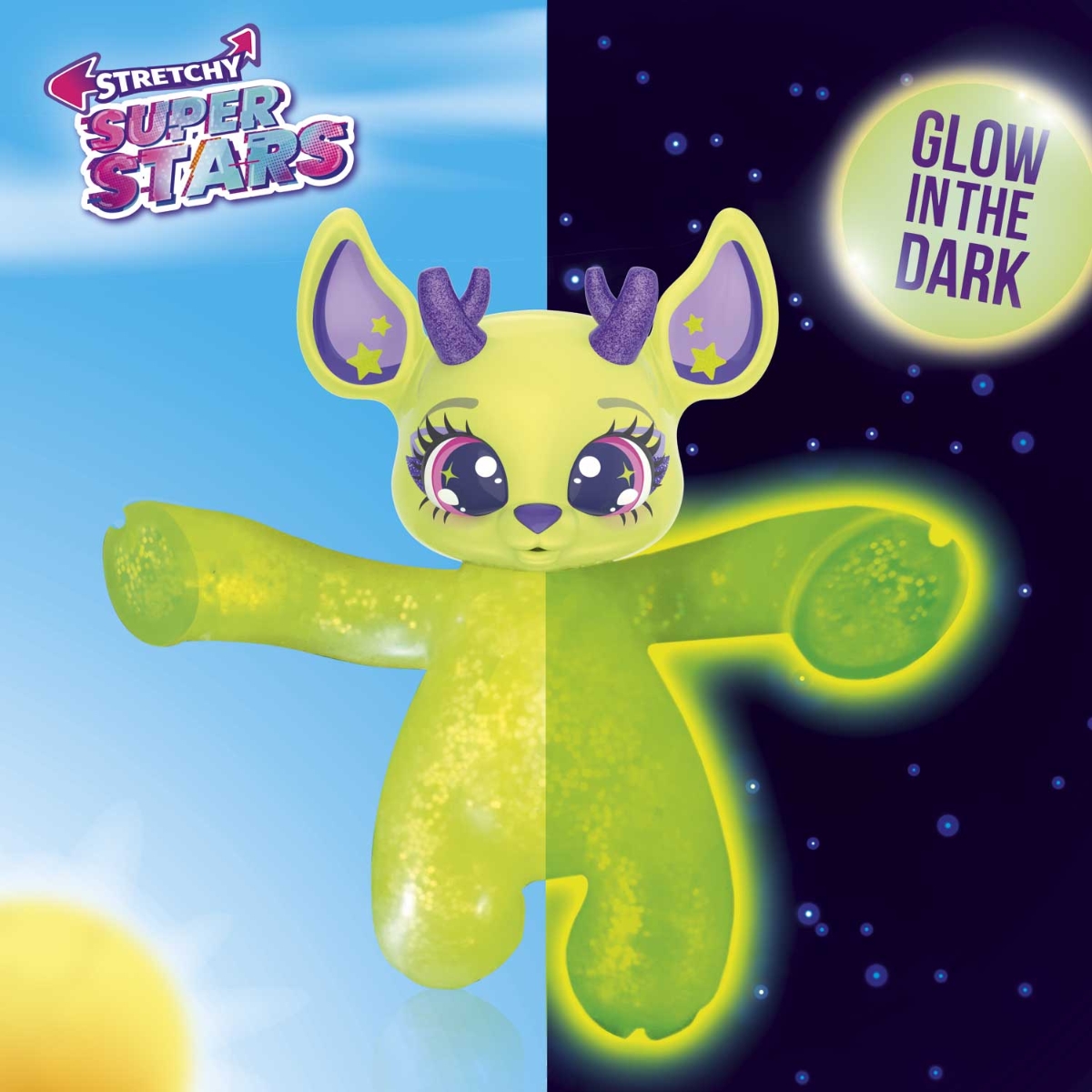 سوبرستارز لعبة مطاطية متنوعة للجنسين، 3-4 سنوات