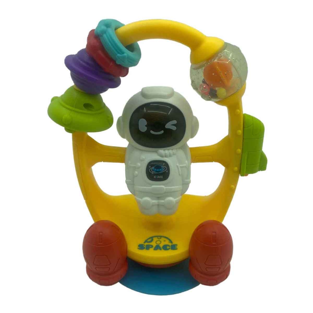 تشيمستار لعبة طاولة هزازة منوعة مع صوت وضوء للأطفال من عمر 0-2 سنوات