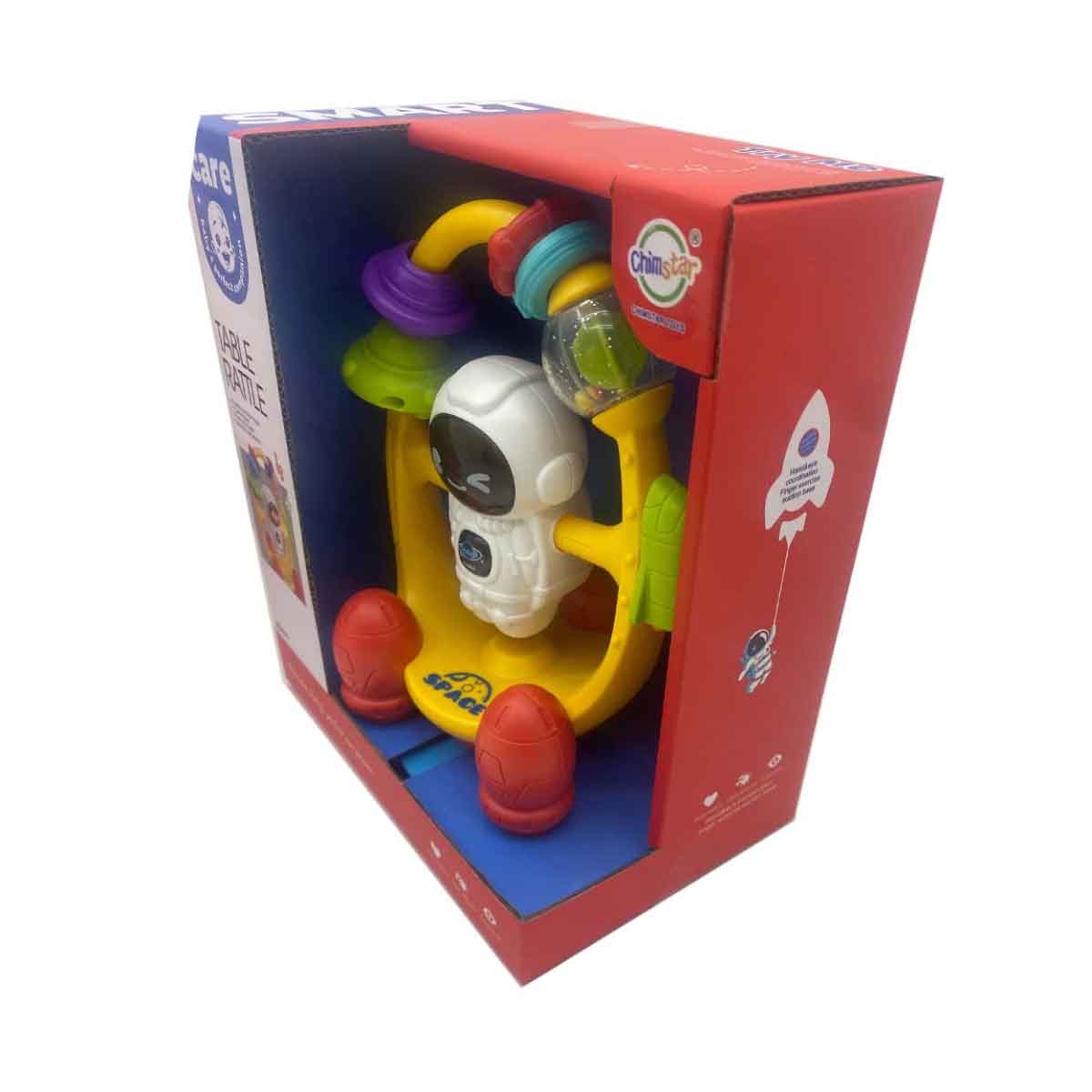 تشيمستار لعبة طاولة هزازة منوعة مع صوت وضوء للأطفال من عمر 0-2 سنوات