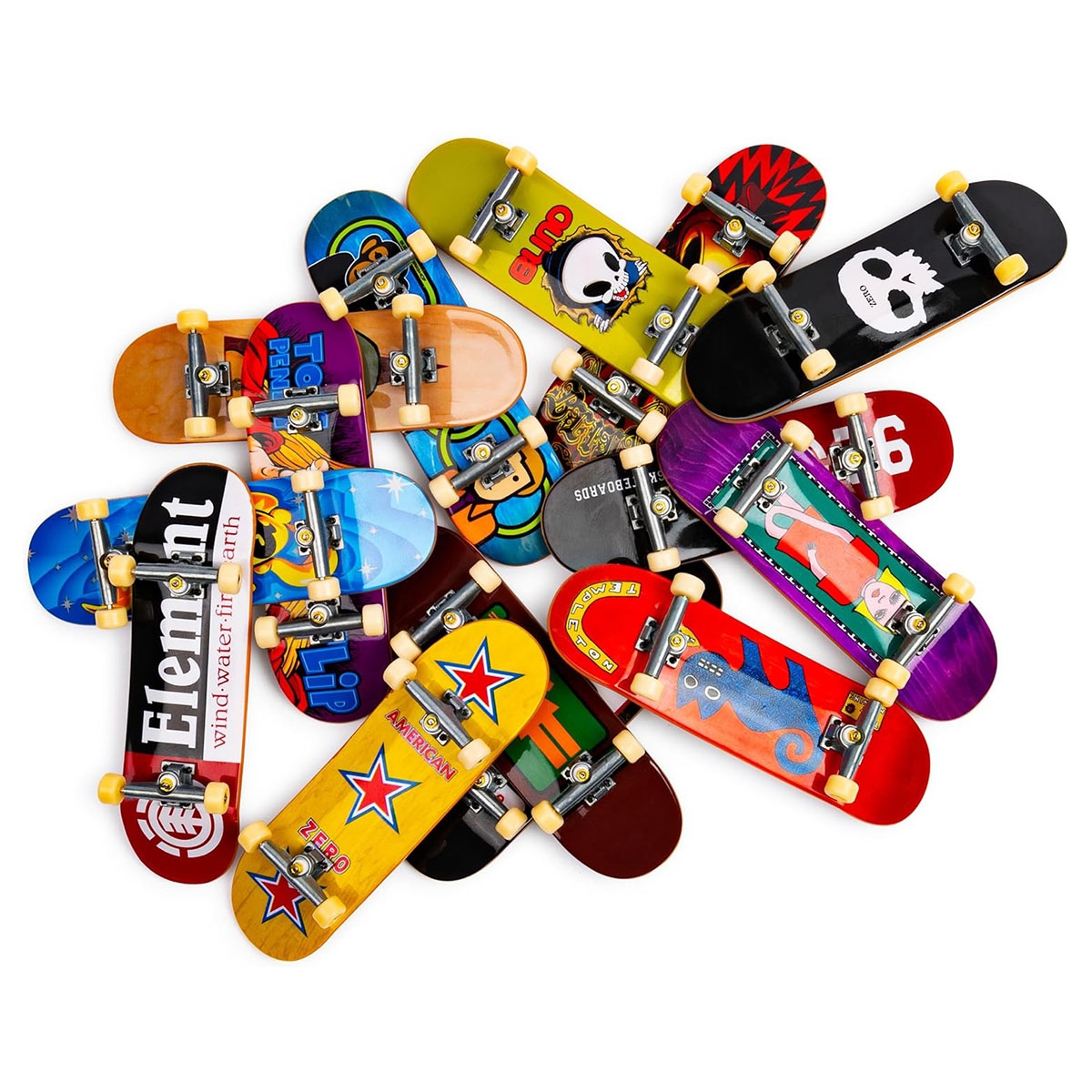 تيك ديك لوح تزلج صغير بحجم 3.7 إنش متنوع للجنسين، 5-7 سنوات