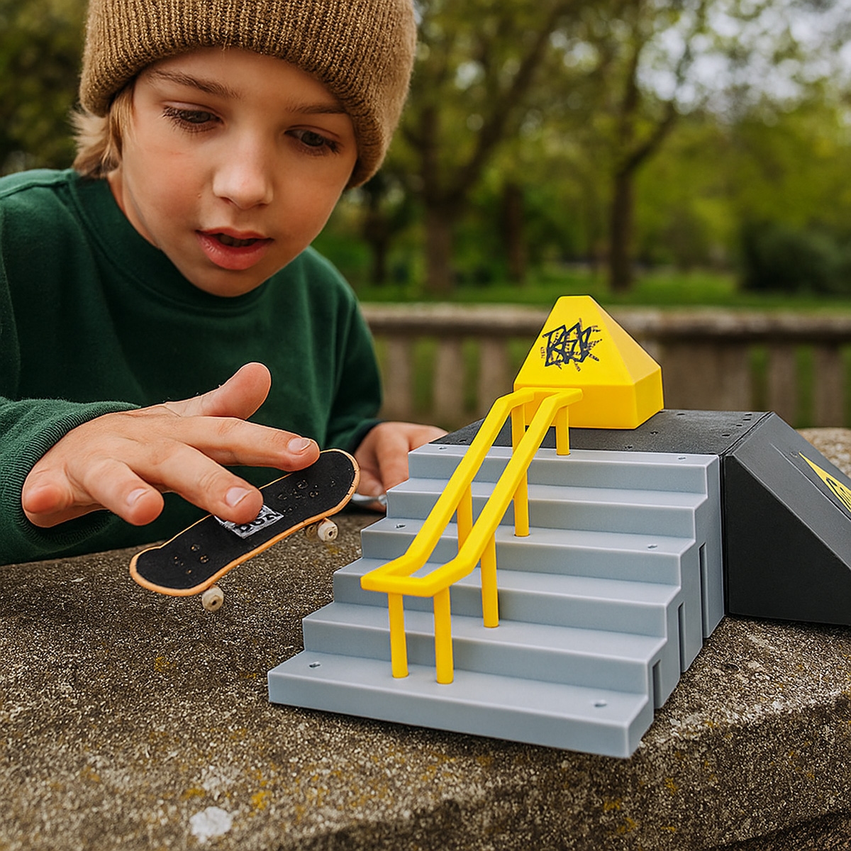 تيك ديك منوّع بيراميد شرِدَر وإكس-كونكت بارك كرياتور للجنسين، من عمر 5 إلى 7 سنوات