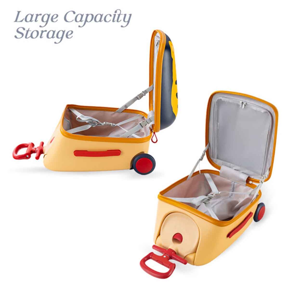 تيكنوم حقيبة سفر 3-في-1 على شكل نمر للركوب