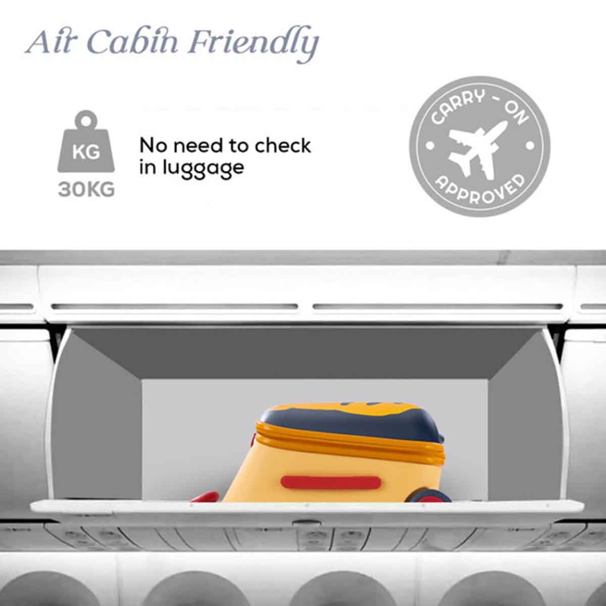 تيكنوم حقيبة سفر 3-في-1 على شكل نمر للركوب