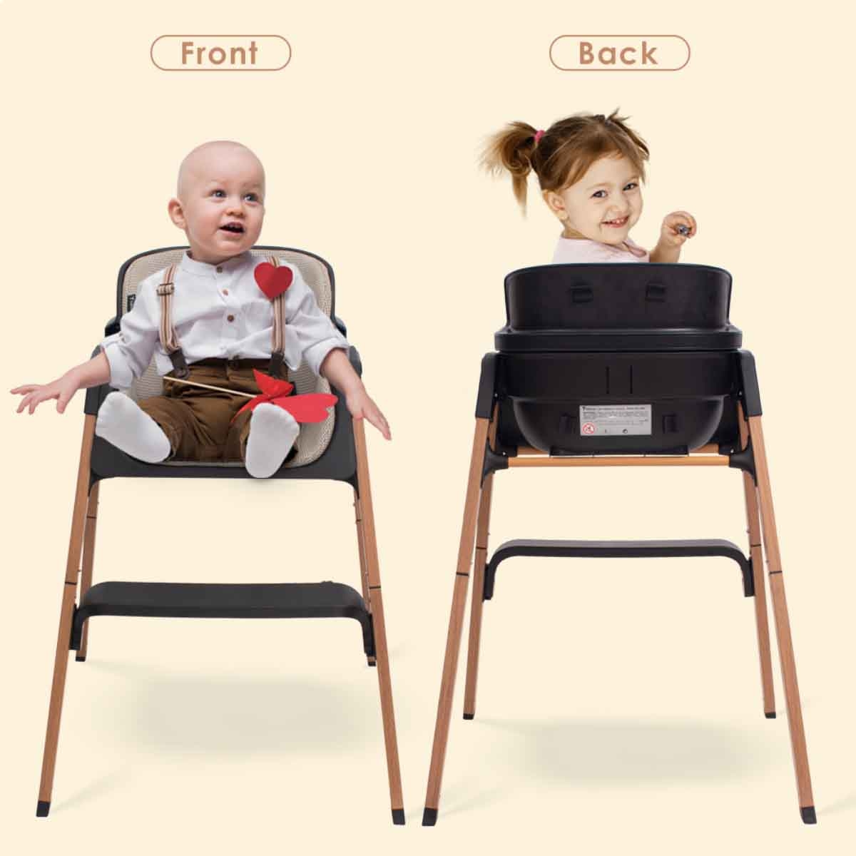 تيكنوم كرسي لوكسورو عالي للأطفال، 0-2 سنة