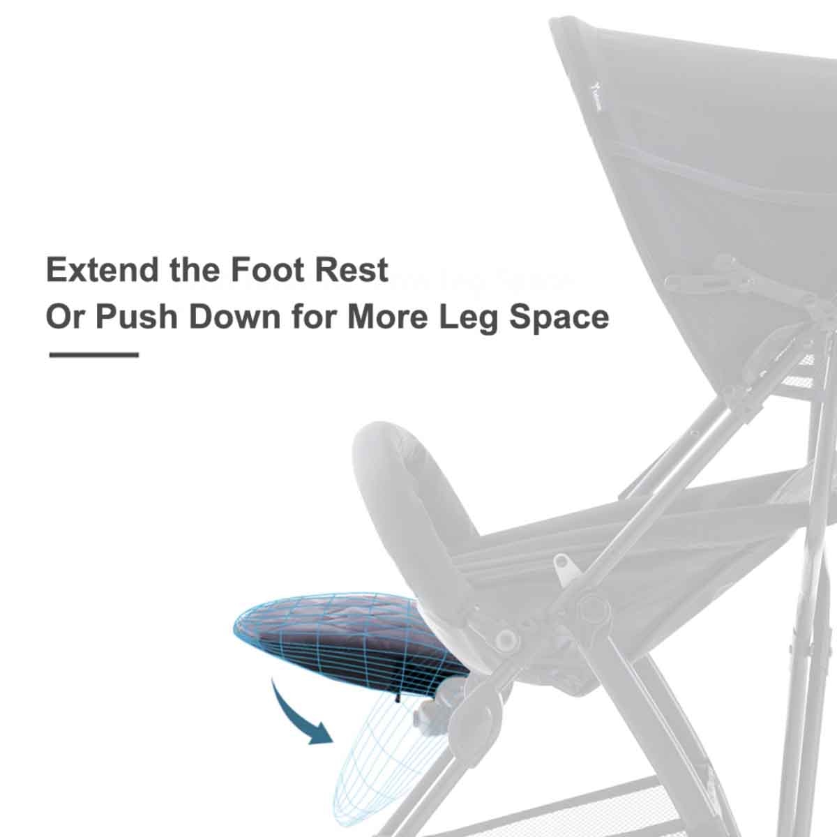 تيكنوم عربة إيكو لايت جرافيت للأطفال، 0-2 سنة