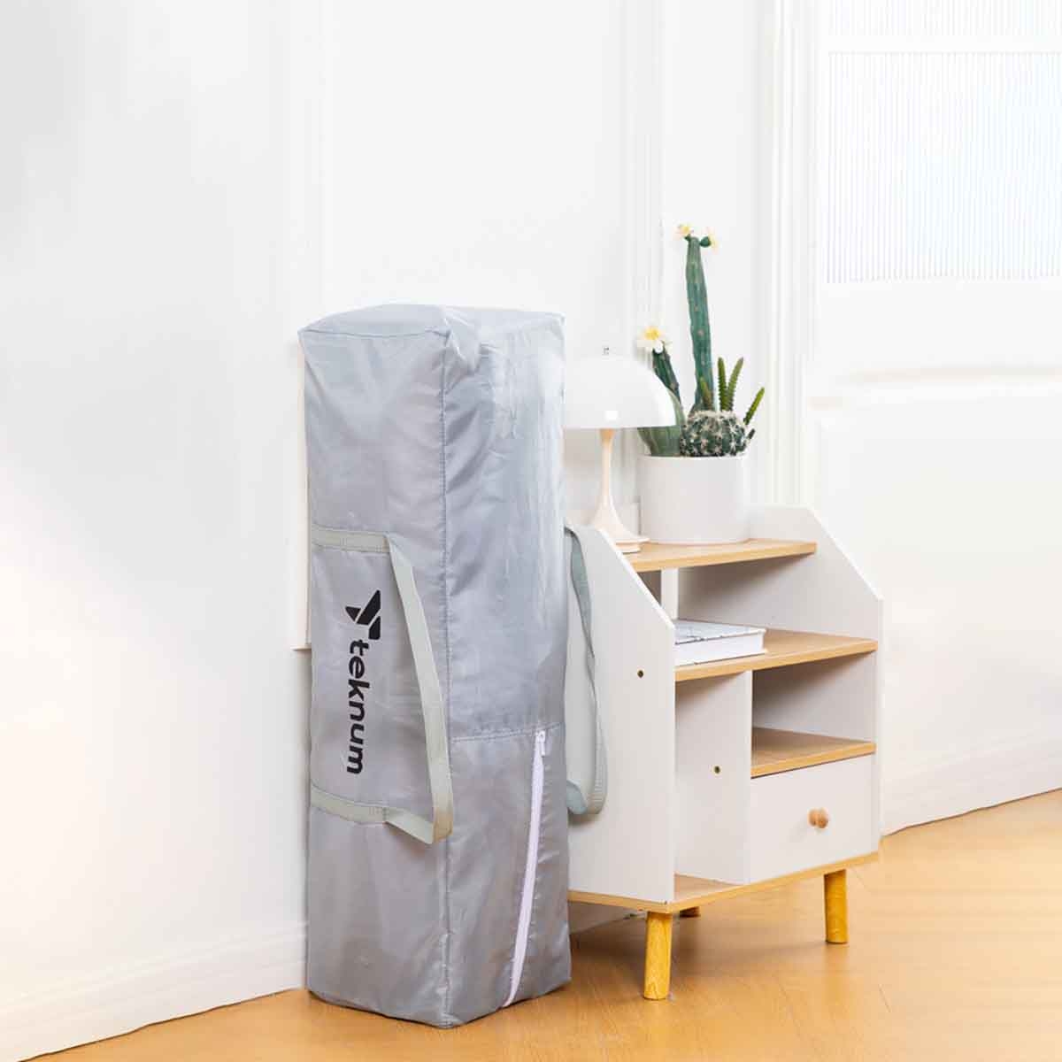 تيكنوم مجموعة حديقة لعب ون مينِت متوسطة مع مرتبة وكرات للأطفال، 0-2 سنة