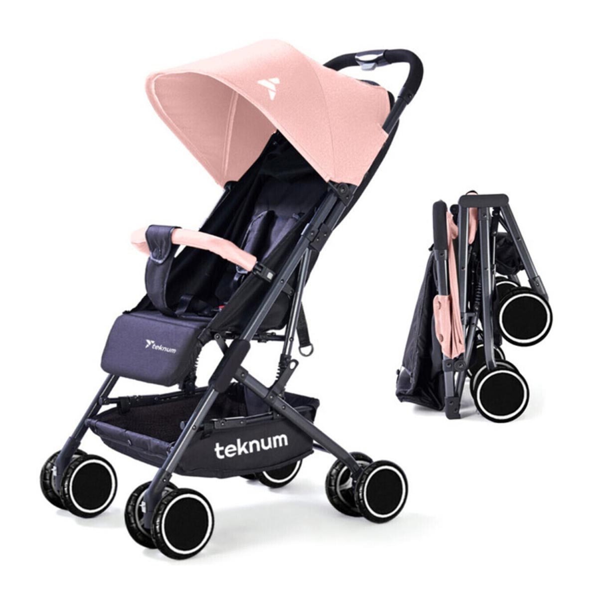 تيكنم عربة أطفال يوغا لايت، للأطفال الصغار، 0-2 سنوات