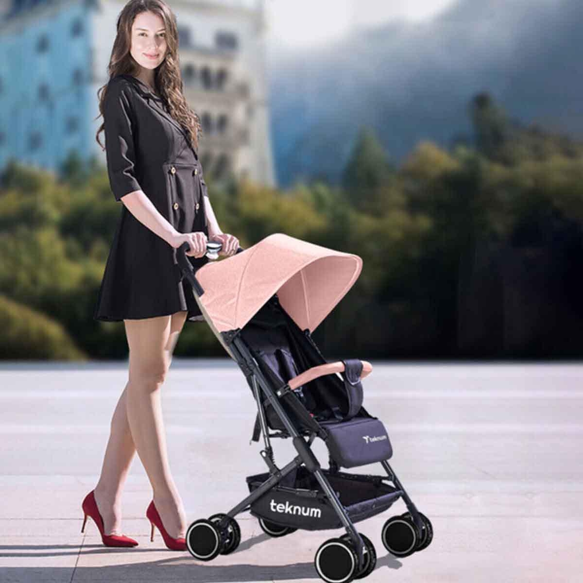 تيكنم عربة أطفال يوغا لايت، للأطفال الصغار، 0-2 سنوات