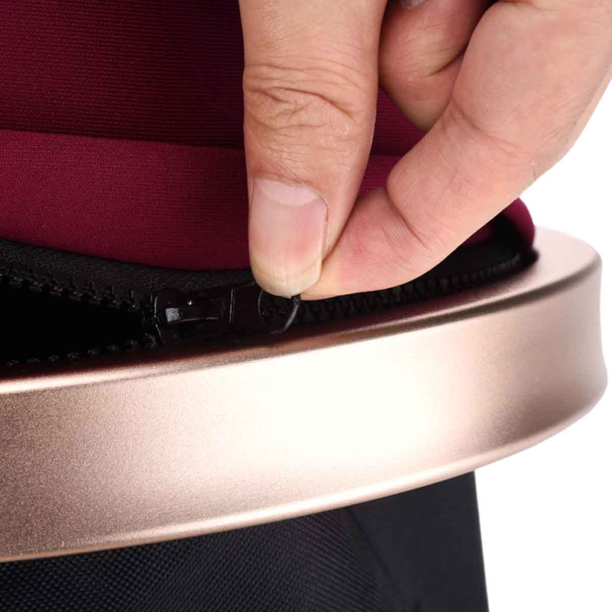 تيكنوم عربة أطفال 3 في 1 نبيذي للأطفال، 0-2 سنة