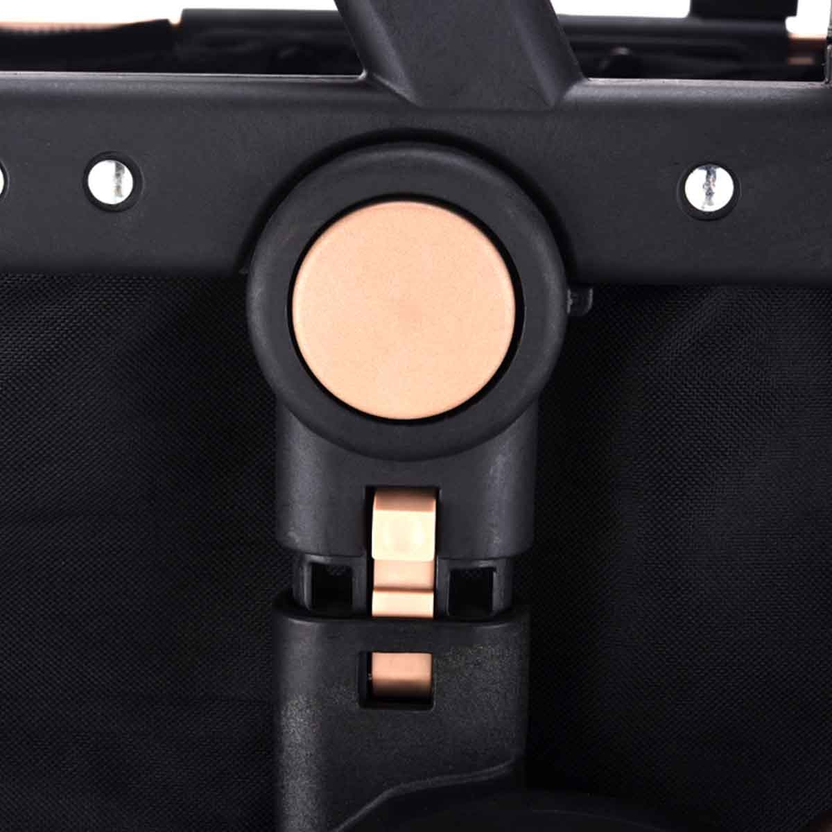 تيكنوم عربة أطفال 3 في 1 نبيذي للأطفال، 0-2 سنة