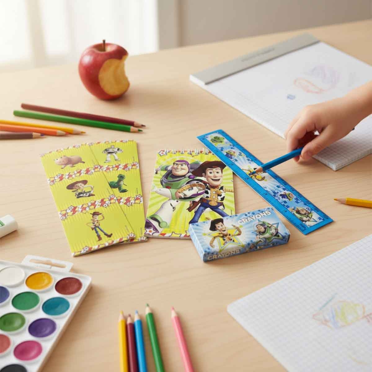 ديزني أند بيكسار توي ستوري حزمة أدوات مكتبية هدايا عدد 20 قطعة