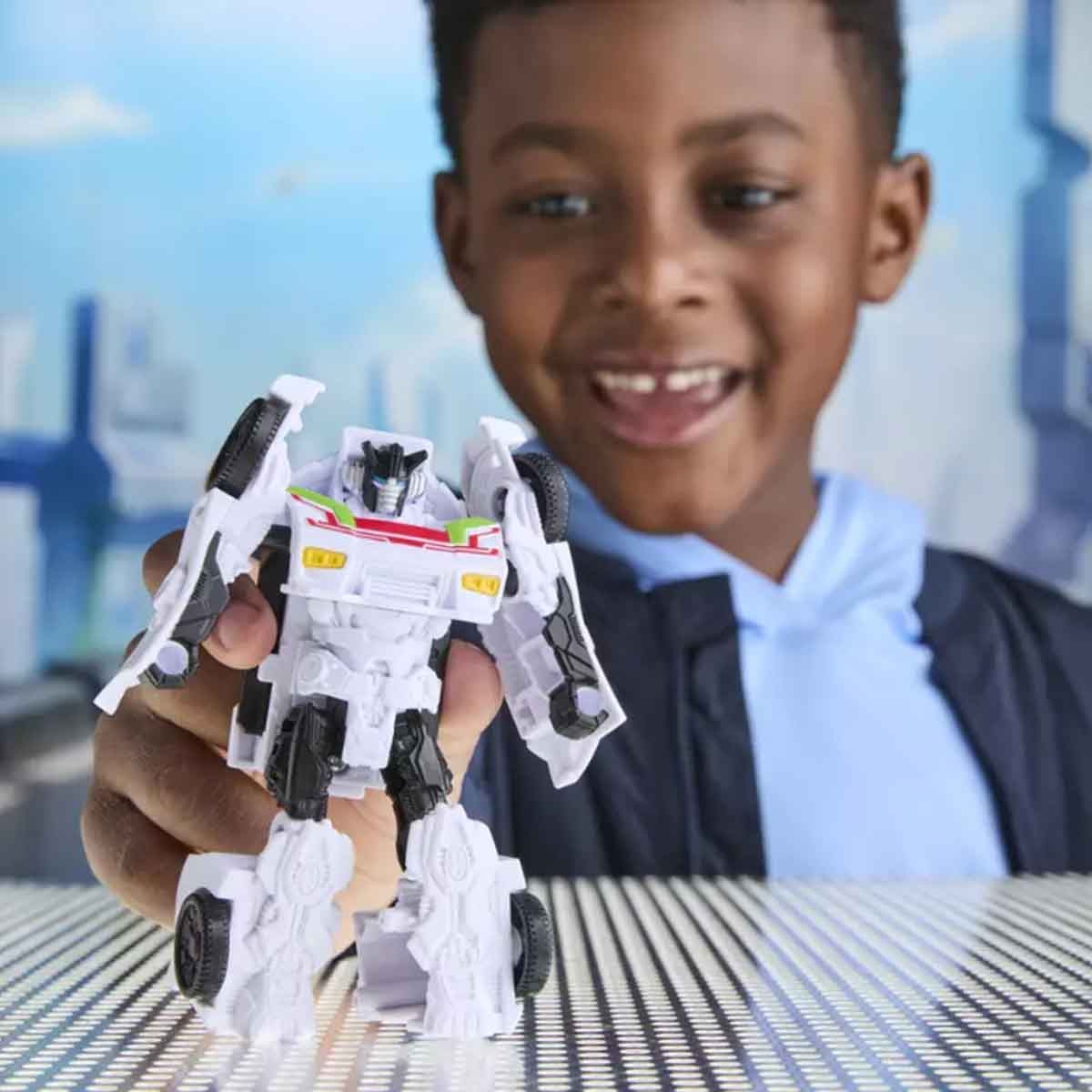 ترانسفورمرز سايبر وورلد شخصية ويل جاك سايبر تشينجرز للجنسين من عمر 3-4 سنوات