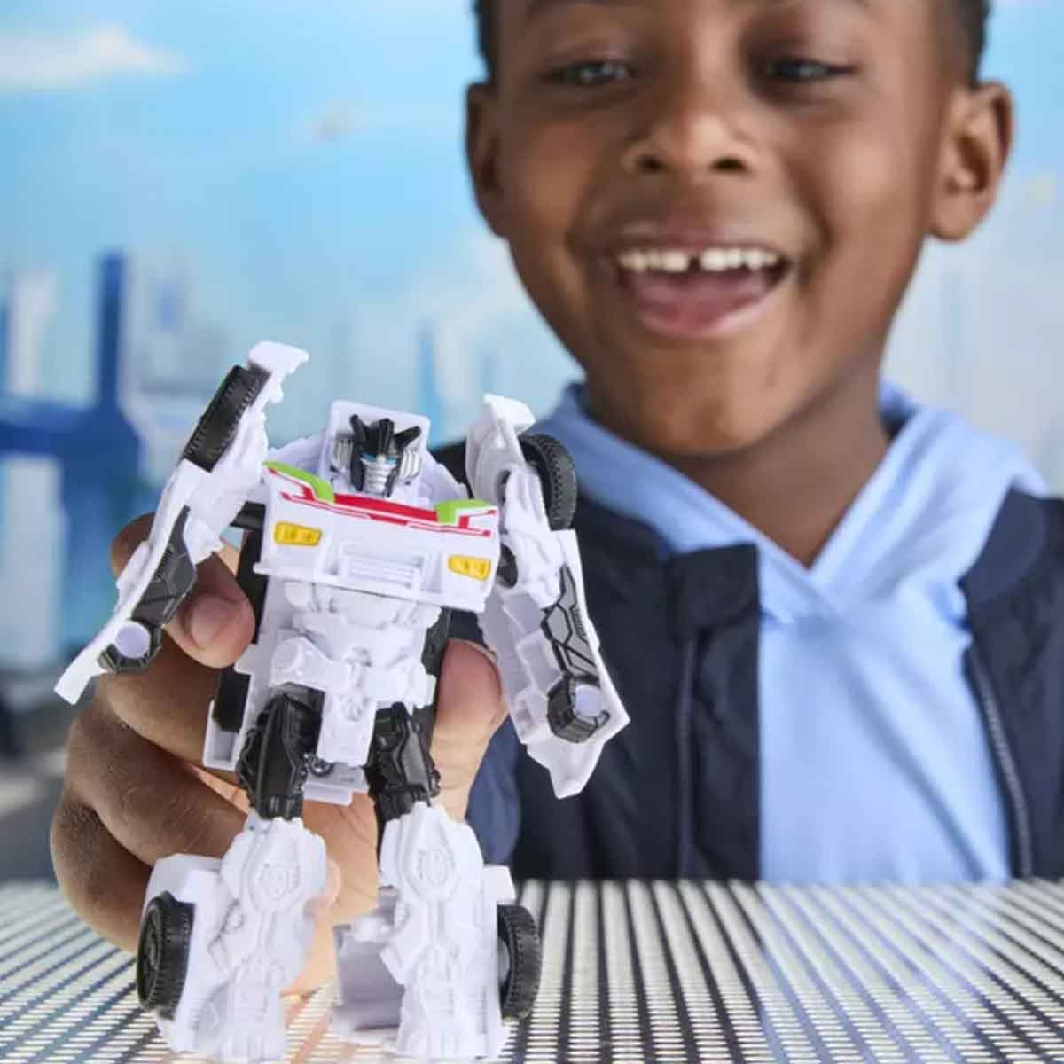 ترانسفورمرز سايبر وورلد شخصية ويل جاك سايبر تشينجرز للجنسين من عمر 3-4 سنوات