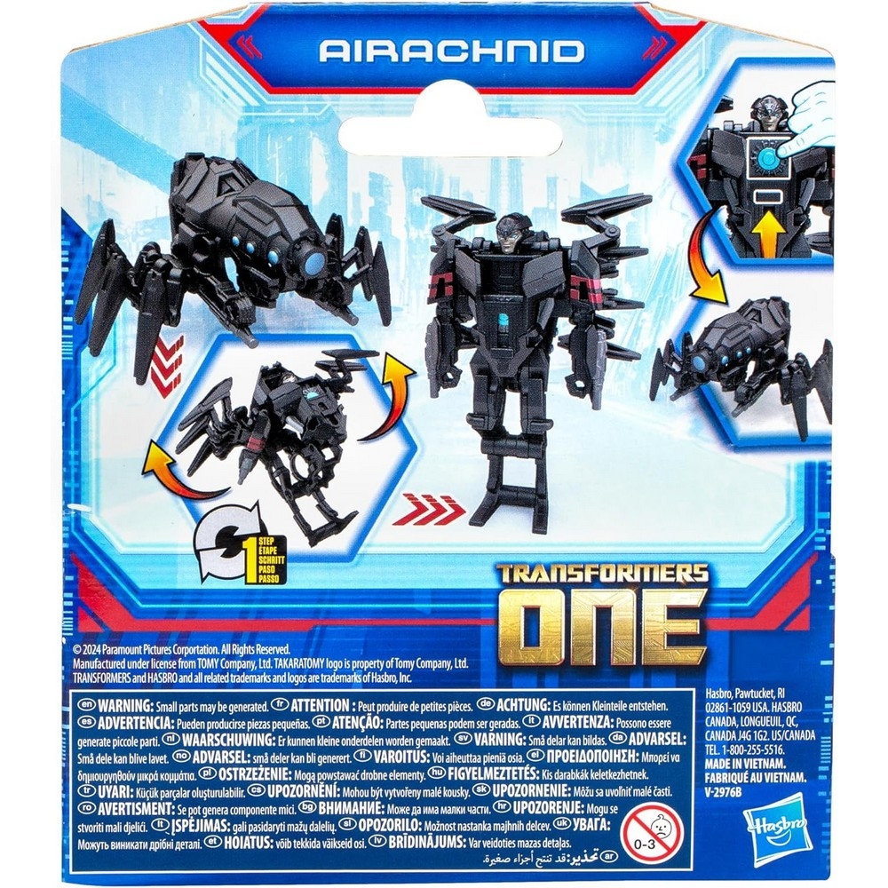 ترانسفورمرز ون دمية COG المتغيرة إيراشنيد بحجم 4 إنش للجنسين، 5-7 سنوات