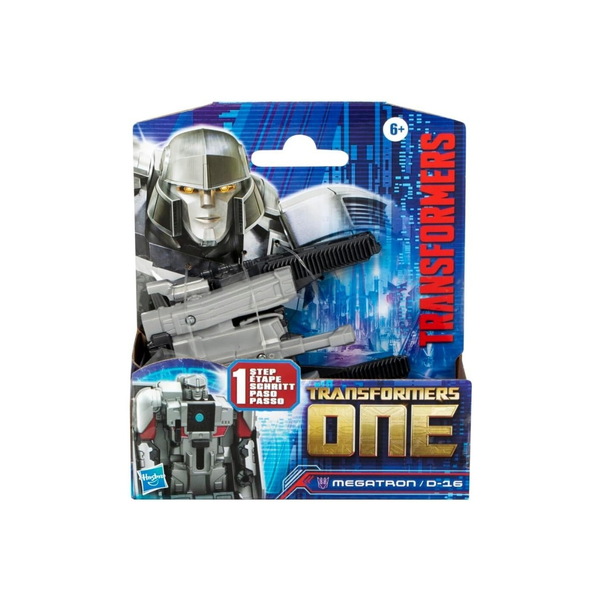 ترانسفورمرز ون دمية ميجاترون D-16 بحجم 4 إنش للجنسين، 5-7 سنوات