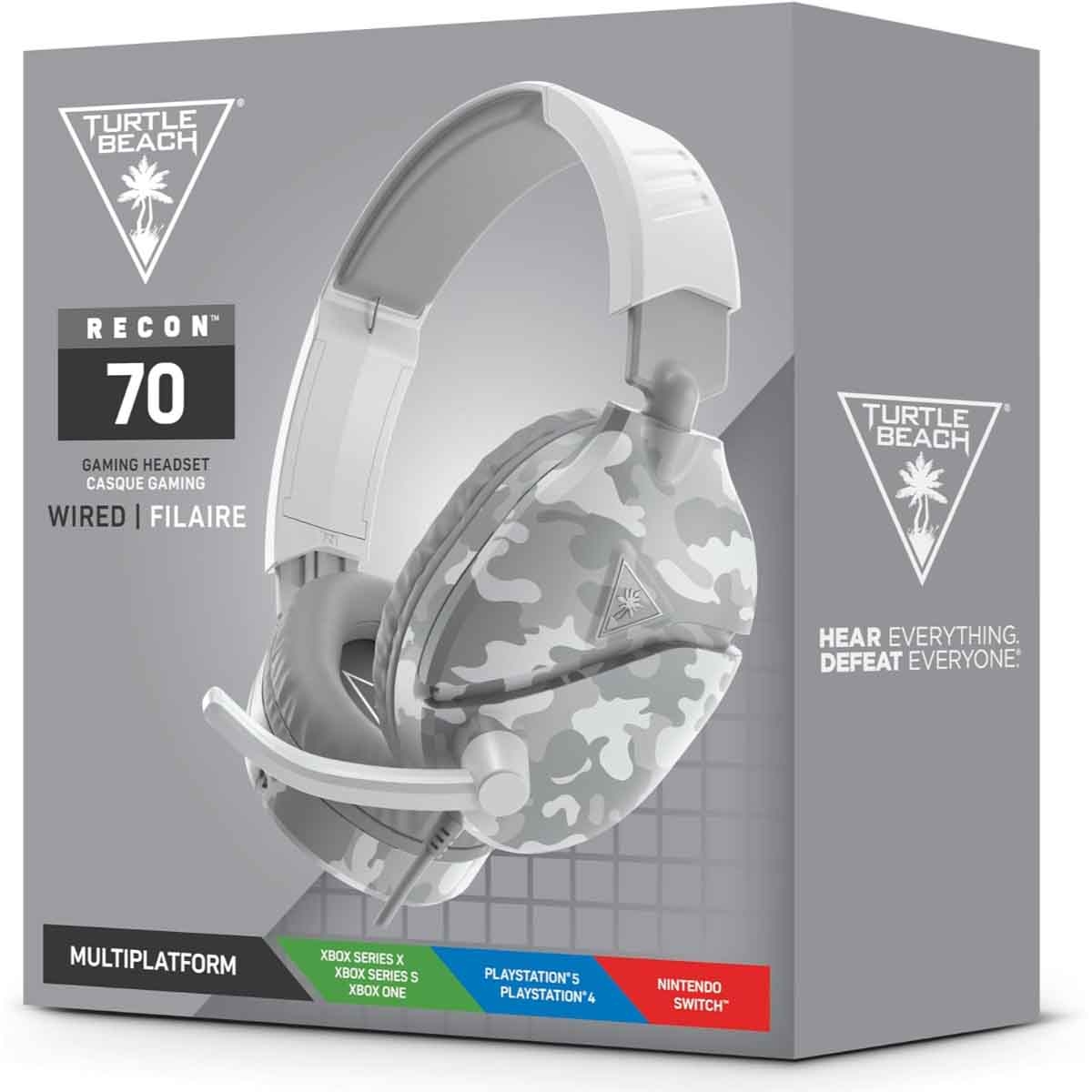 تيرتل بيتش أرتيك كامو ركون 70 سماعة ألعاب سلكية