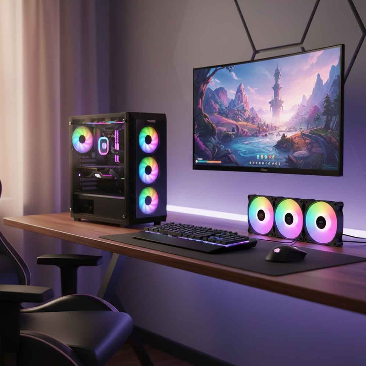 تويستد مايندز 03 أبيكس أسود كيس كمبيوتر ألعاب متوسط الحجم