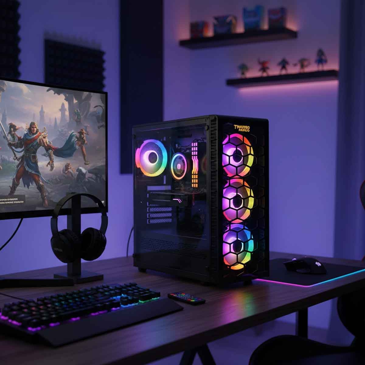 تويستد مايندز كيلستريك-03 أبيض كيس كمبيوتر ألعاب متوسط الحجم