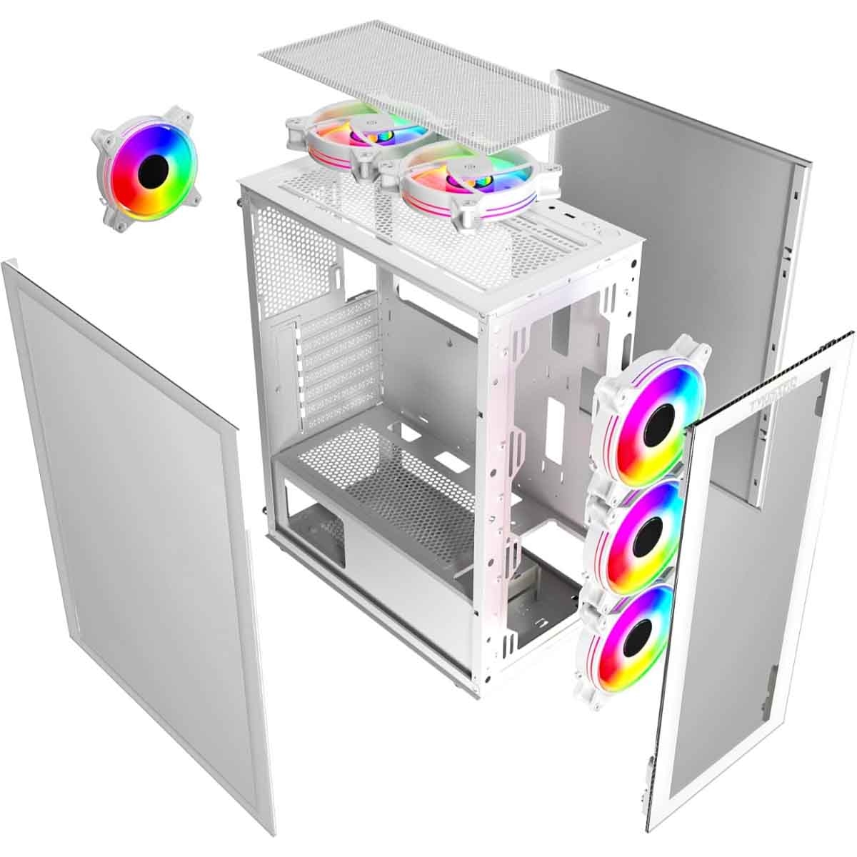 تويستد مايندز مانيك شوتر-03 أسود كيس كمبيوتر ألعاب متوسط الحجم