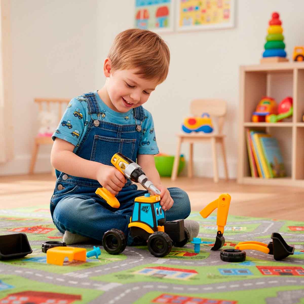 تيمسترز مركبة بناء ماي فيرست جي سي بي للأطفال الصغار، 0-2 سنة