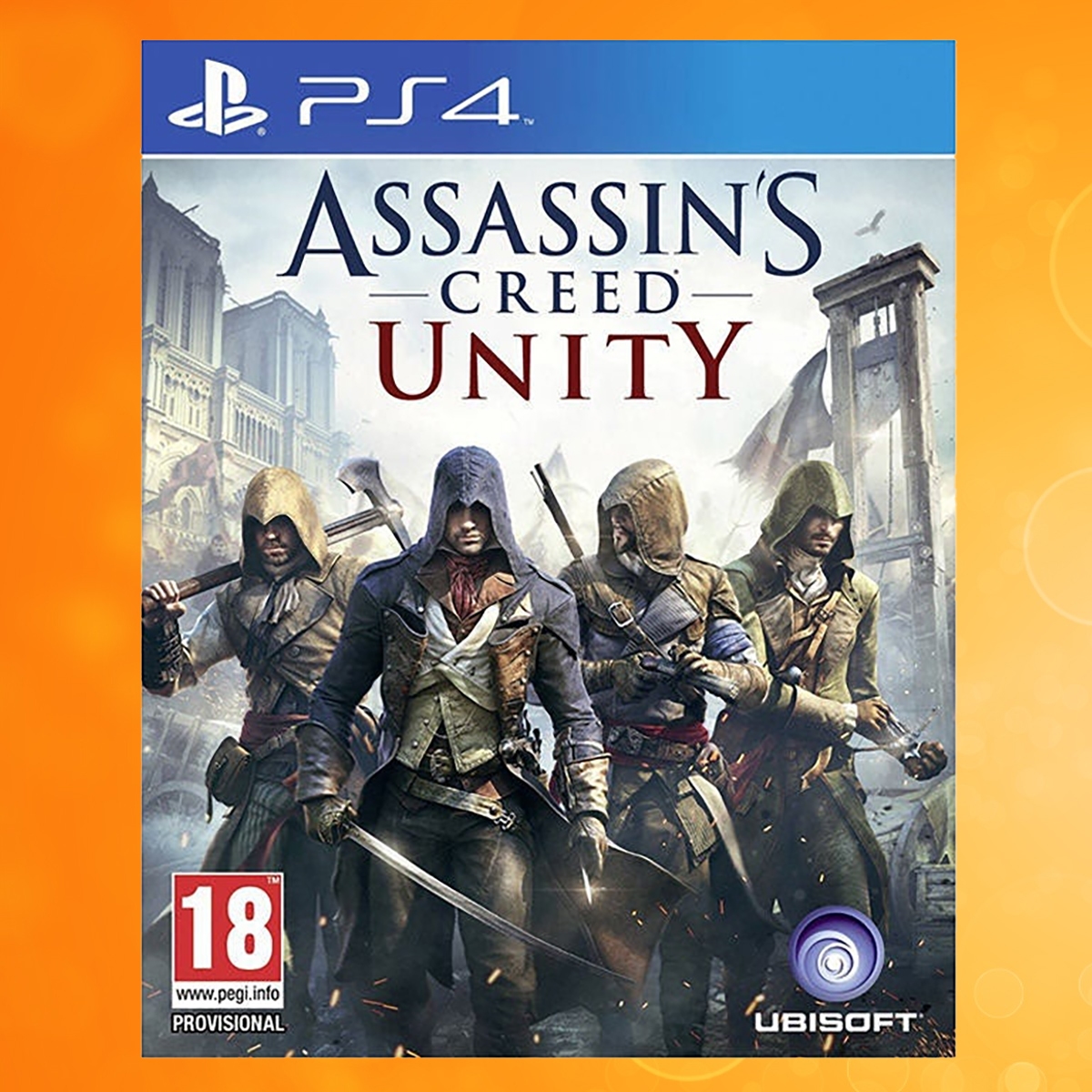 يوبيسوفت أساسنز كريد يونيتي (الإصدار الدولي) لعبة فيديو لبلايستيشن 4