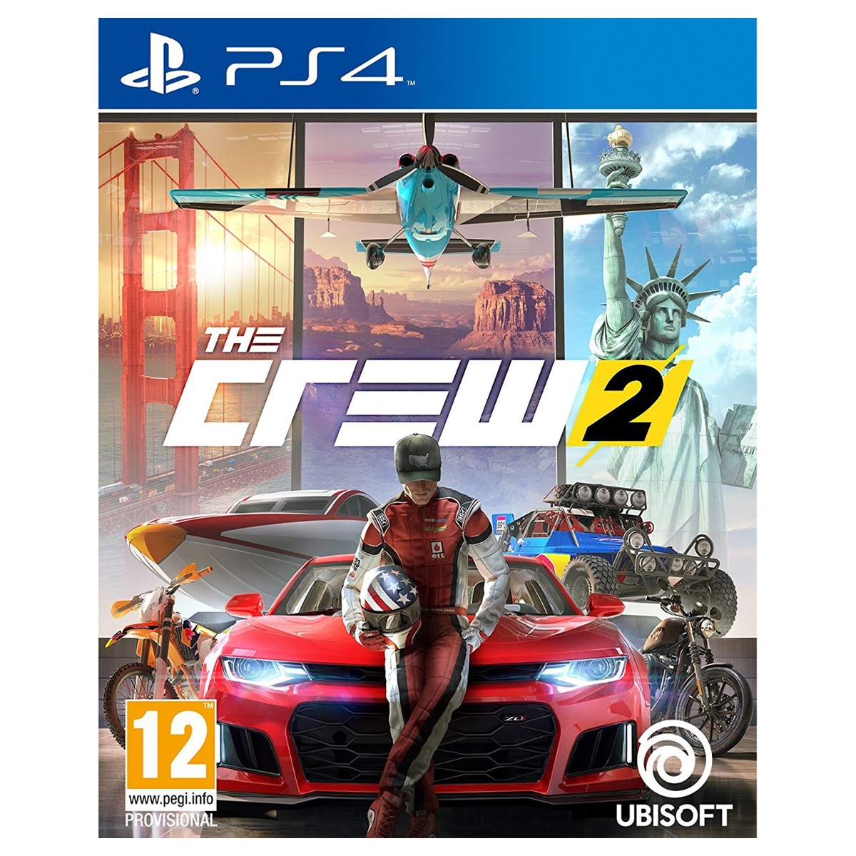 يوبيسوفت ذا كرو 2 (نسخة عالمية) لبلايستيشن 4